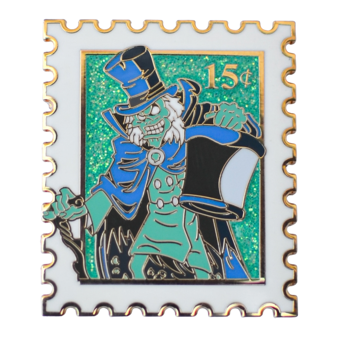 Top Hat Ghost Stamp